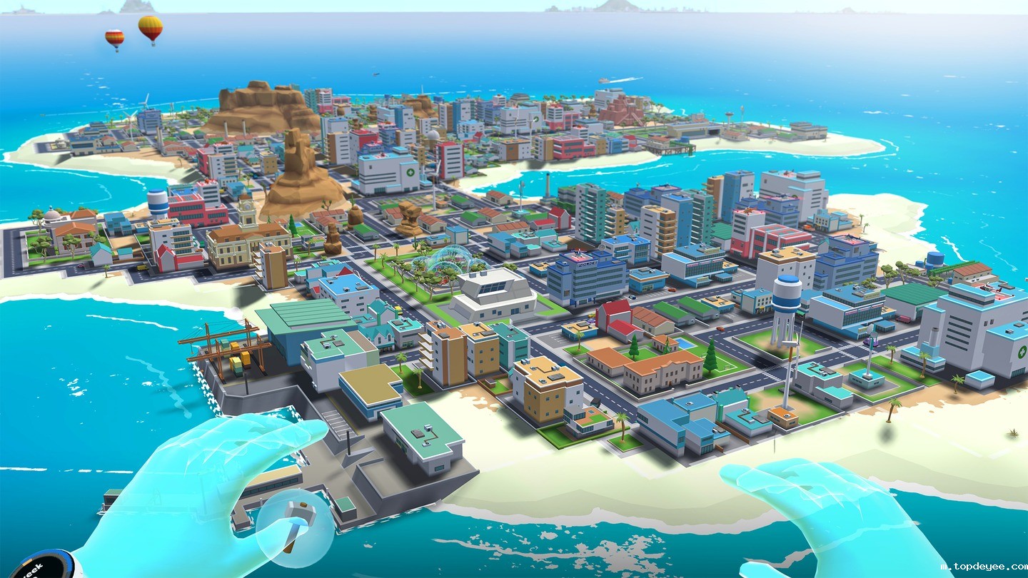 Little Cities评论:一款将虚拟现实放在首位的简洁版城市模拟器