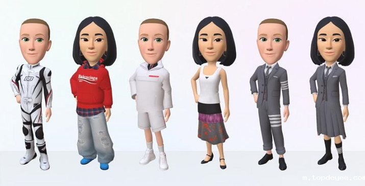 打造时尚化身,「Meta Avatars Store」计划发布VR版本
