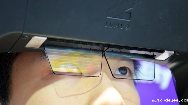 Lumus新款AR眼镜原型:小巧紧凑品质高