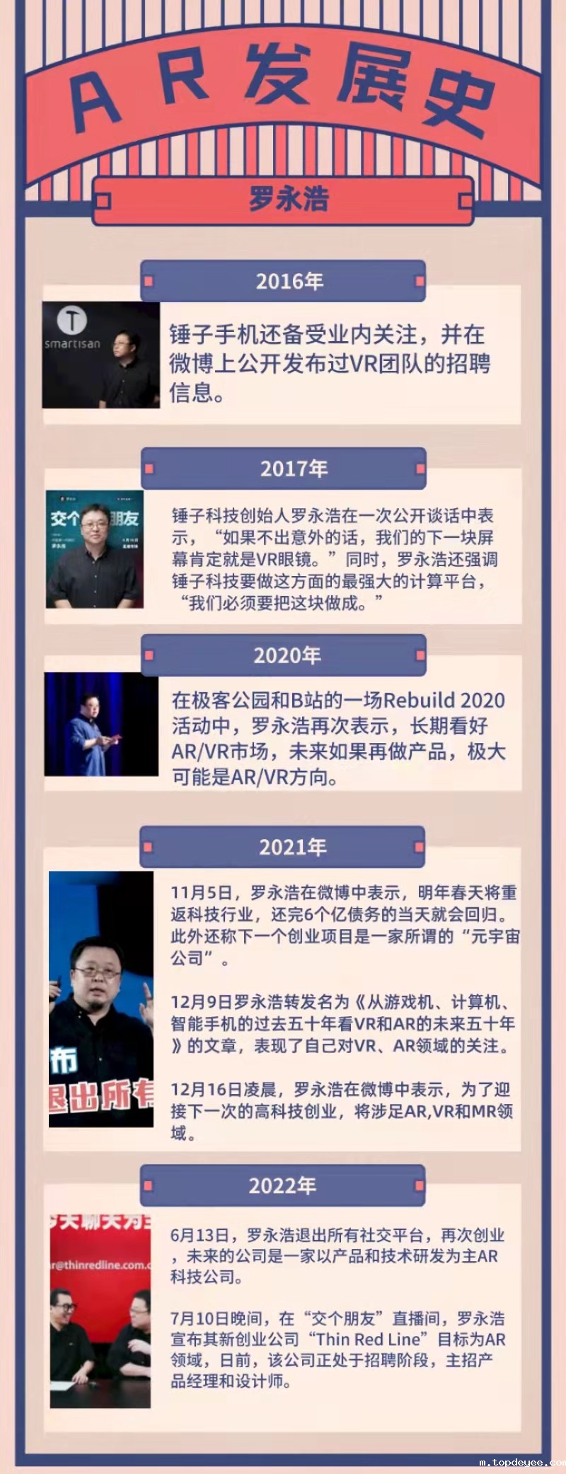 罗永浩新AR创业公司名为“Thin Red Line”