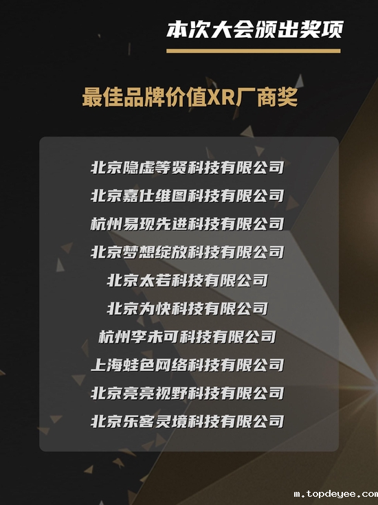 “元力觉醒·新浪VR 2022年度行业奖项”成功举行,重量级行业榜单正式公布