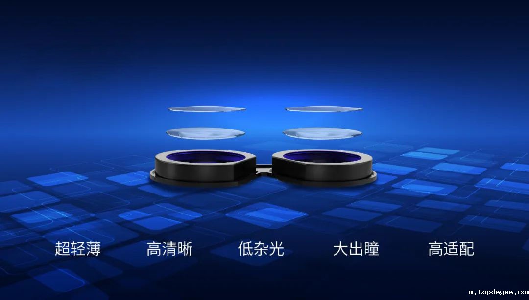 耐德佳推出Pancake方案,适配1.3-1.4英寸4K Micro OLED屏,助力VR/MR眼镜轻薄化设计