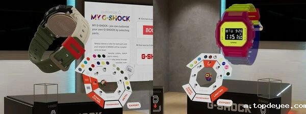 卡西欧推出元宇宙G-SHOCK虚拟商店