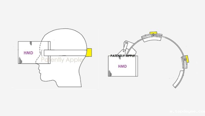 Apple Vision Pro电动可调头带专利公布,采用形状记忆合金调节机构